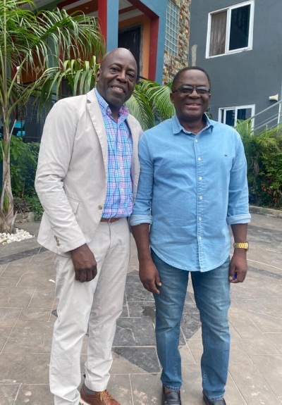 Wisdom Loh Meets Sports Minister And GOC President