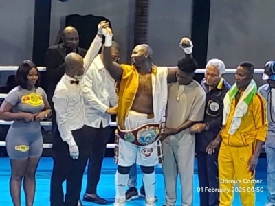 Osumanu &lsquo;Saabo&rsquo; Haruna Retains WBO Africa Heavyweight Title On Cabic Promotions - Big Fight Night