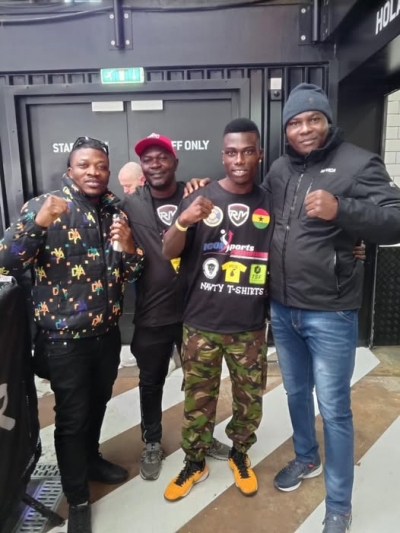 Elvis Ahorgah Hailed After Bout Against Callum Simpson