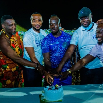 Stephen Appiah Astro Turf At Mamprobi Inaugurated On His Birthday, December 24