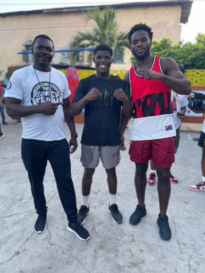 Joshua Buatsi Visits Ghanaian Boxing Gyms
