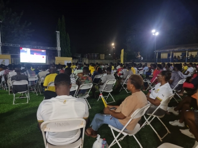 MTN thrills fans at viewing centres