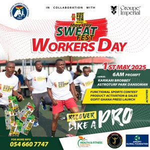Functional Sports League Ghana and Groupe Imperial To Organise May Day Sweat Fest On May 1
