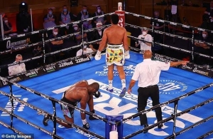 Joe Joyce damages Daniel Dubois to take British, European and Commonwealth titles