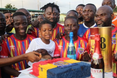 5 Year Old Prince Williams Celebrates Birthday With Football Legends