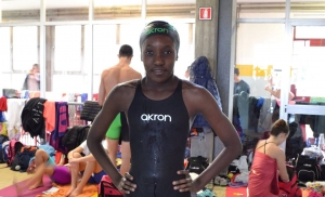 Unilez Takyi Places 8th In 50 Meters Freestyle Heat 5