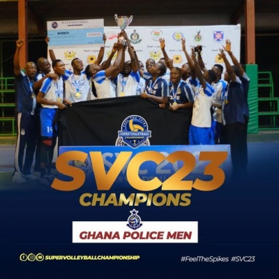 Ghana Police (Men) And Ghana Army (Women) Win Gold At 2023 Super Volleyball Championships