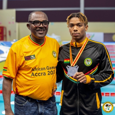 Happy To Have An Olympic Size Aquatic Centre In Ghana - Swimmer Abeiku Jackson