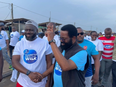 Cartel Foundation Charity Health Walk on December 1, 2023