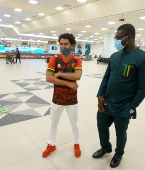 Asante Kotoko Brazilian star Fabio Gama lands in Ghana