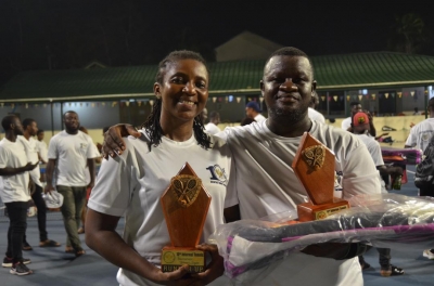 Emmanuel Amos- Abanyie Stuns Jude Asiedu to win Gold Fields Tarkwa Annual Tennis Championship
