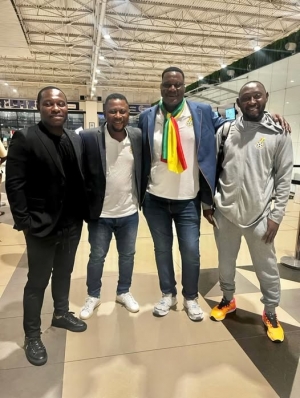 Four Ghanaian coaches departed for Wales to participate in UEFA B Licence Coaching Course