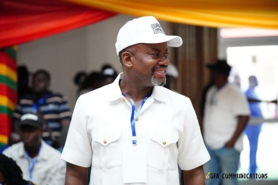 Sammy Anim Addo looks up to God after losing Executive Council slot at GFA Elective Congress