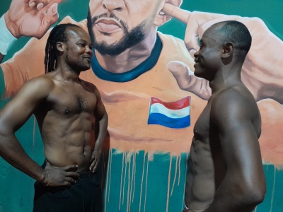 Boxers weigh in for Don Simon Delight Fruit Mix Special Boxing To Honour Amb. Ray Quarcoo