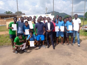 Koforidua Secondary Technical Embrace Footvolley