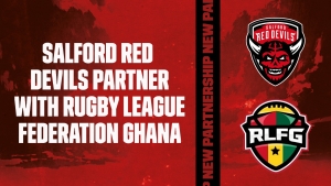 Salford Red Devils Establish Long -Term Partnership With Rugby League Federation Ghana