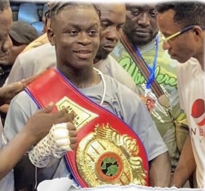 Daniel Gorsh stops Moses Adjei Selvi to claim the UBO Africa Super Bantamweight Title