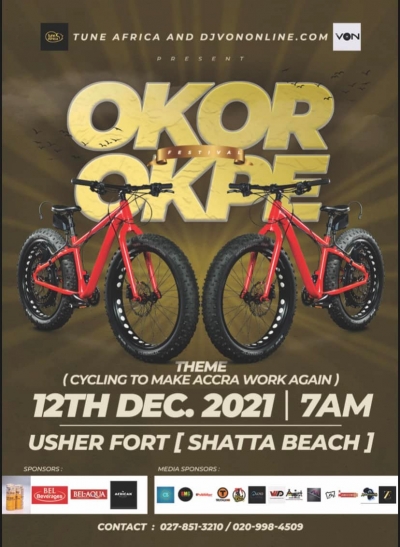 Bicycle Riders to shake Accra on December 12 with Okor Okpe Festival