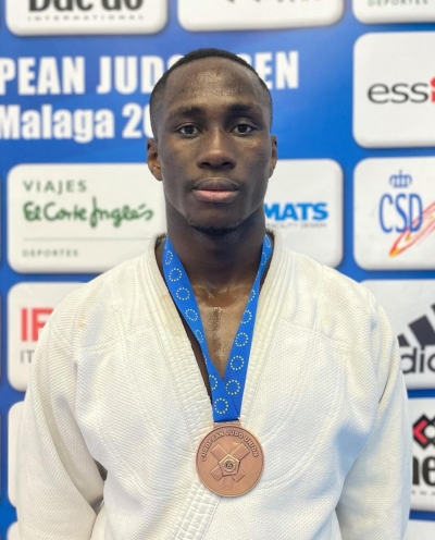 Ghana's Kwadjo Anani Shines At European Open Judo Championships In Malaga
