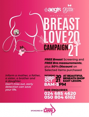 &ldquo;Breast Love 2021&rdquo; at Beautiful Beneath on October 23