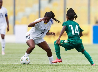 Black Queens lose 1-0 to Zambia&rsquo;s Copper Queens in first leg of 2024 Olympic Games qualification tie