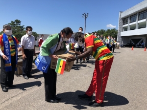 Tokyo 2020: Mayor And People Of Inawashiro Wish Team Ghana Success Olympic Games