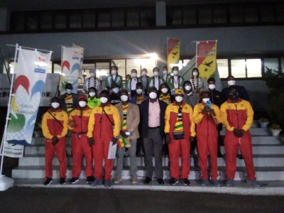 First Batch Of Team Ghana Arrives In Inawashiro