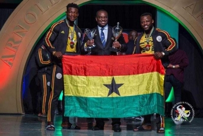 Ghana Wins Two Gold Medals At The Arnold Classic