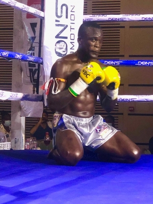 New WBC Muay Thai Champion Lawrence Nmai Thanks All