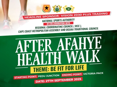 &lsquo;After Afahye Health Walk&rsquo; At Cape Coast On Saturday