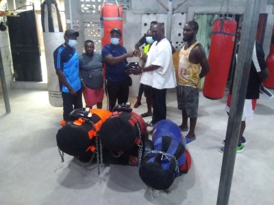 Pro Fighting Factory donates to Wisdom Boxing