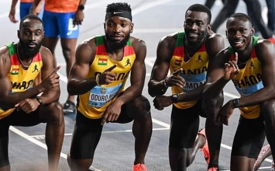 Ghana men&rsquo;s 4x100m Relay team qualify for Tokyo Olympics after placing second in heats of World Relays