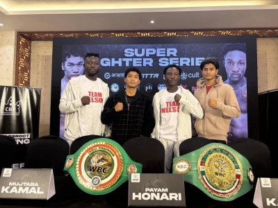 Michael Decardi Nelson and Laldinsanga Laldinsanga make weights for WBC youth world bantamweight championship