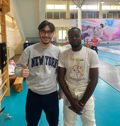 Ghana Fencing moves high as President Mahadi establishes relations with other international federations
