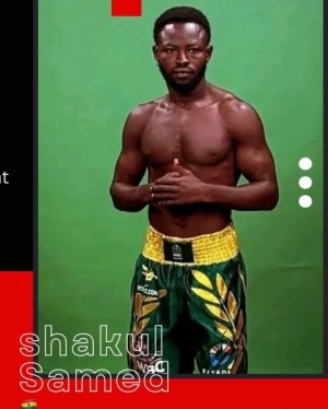 Shakul Samed protests stoppage by the referee during final round at 2025 WBC Grand Prix