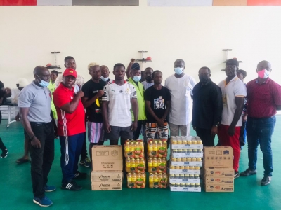 GOC President, CDM And Youth Coordinator Visits Black Bombers Camp
