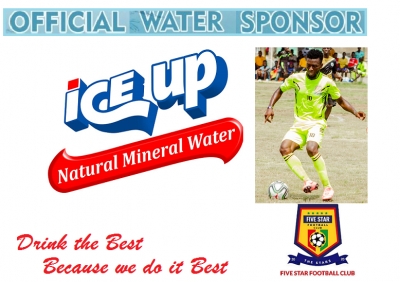 Five Star signs sponsorship deal with Ice Up Water