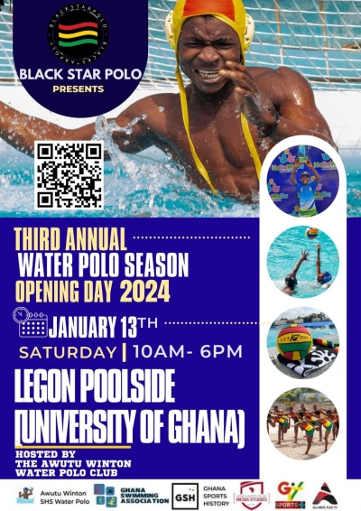 Water Polo: Third Annual Season To Open At Legon
