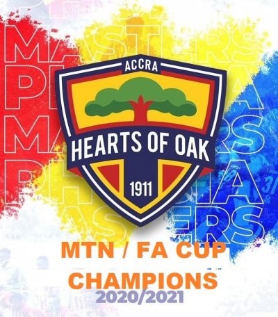 Hearts beat AshantiGold to win 11th FA Cup trophy