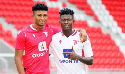 Accra Lions&rsquo; Rahim Ibrahim and Joseph Amoah move to Slovakian giants AS Trencin