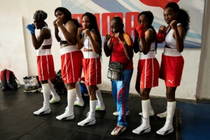 Cuban women boxers for Olympic qualifiers for first time