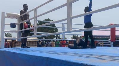Olivierra Aryeh knocks out Camerounean Otto in Togo