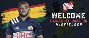 Emmanuel Boateng joins New England Revolution  in MLS