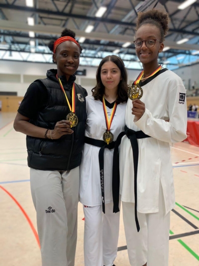 Eunice Adedapo Omolara wins gold in TKD in Germany