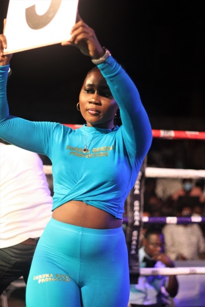 Meet Jacqueline Onasis &ndash; Ghana Boxing&rsquo;s Number 1 Card Model