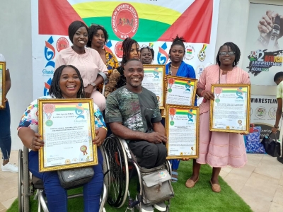 Para Athletes Show Appreciation To WISA