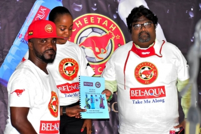 Cheetah FC signs sponsorship deal with Bel-Aqua