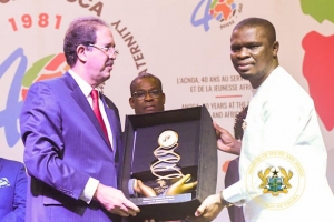 Ghana&rsquo;s Minister of Youth &amp; Sports Mustapha Ussif honoured by ANOCA