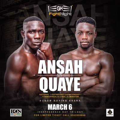 Box Office &amp; Ace Power To Stage Independence Day Thriller At Bukom Boxing Arena On March 6