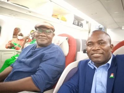 Team Ghana Officials Arrive In Tokyo